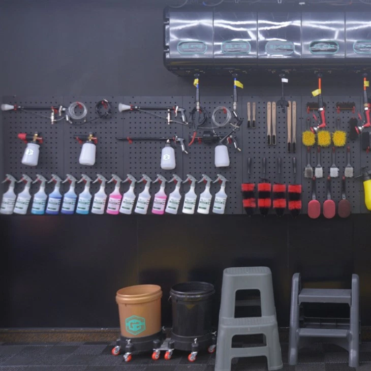 Car Detailing Peg Board Car Detailing Peg Board